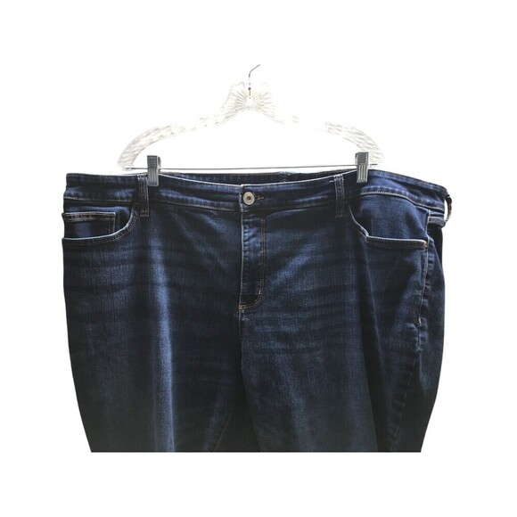 St John's Bay Jeans Women's Size 26 W Short Blue Skinny Leg Cotton Blend - Picture 3 of 6